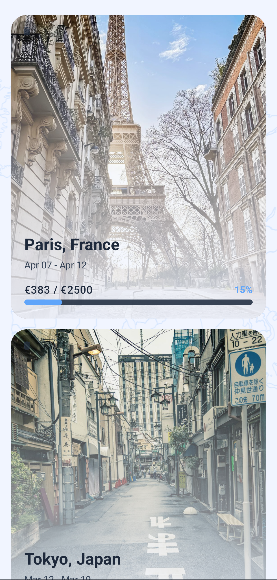 Tripence travel budget app feature highlights